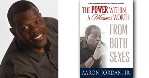 Author Aaron Jordan, Jr and his bookcover
