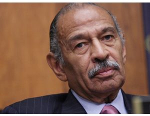 Rep. John Conyers is seen during a hearing on immigration issues on Thursday, Jan. 17, 2008 on Capitol Hill in Washington. (LaurenVictoria Burke/wdcpix.com)